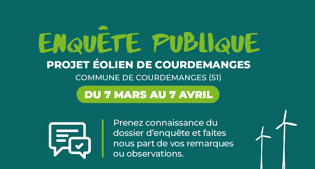 Participez à l’enquête publique du 7 mars au 7 avril 2023